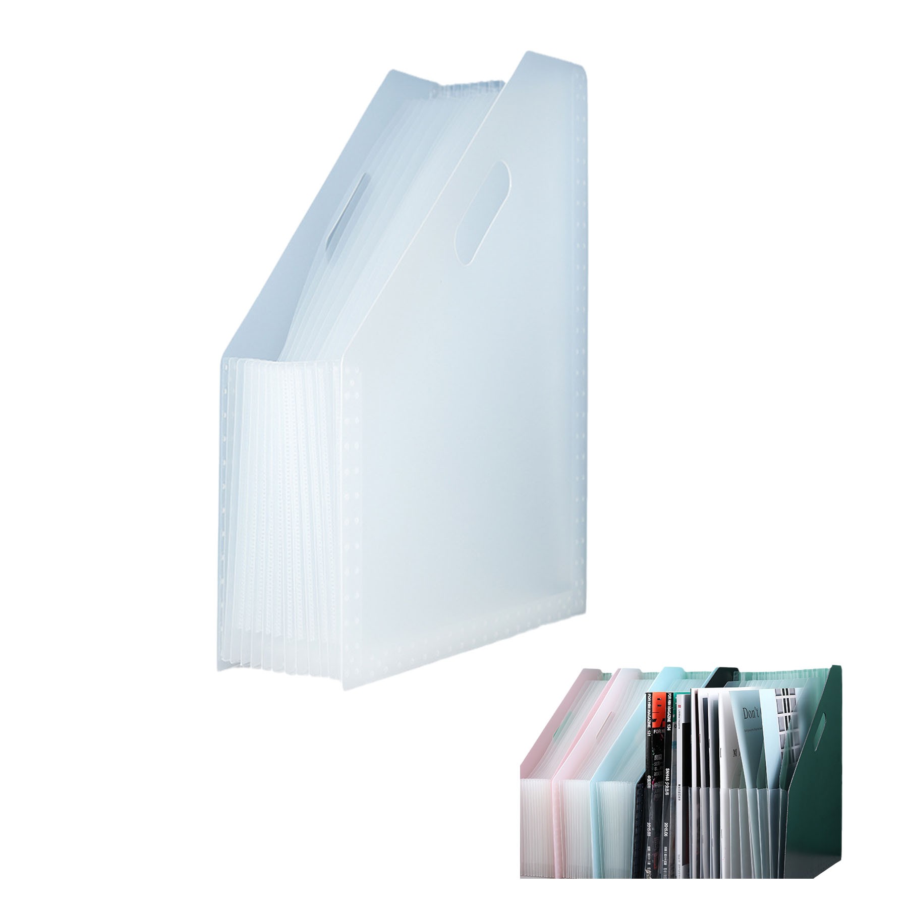 Large Capacity A4 Expandable Accordion Folder Organizer 2