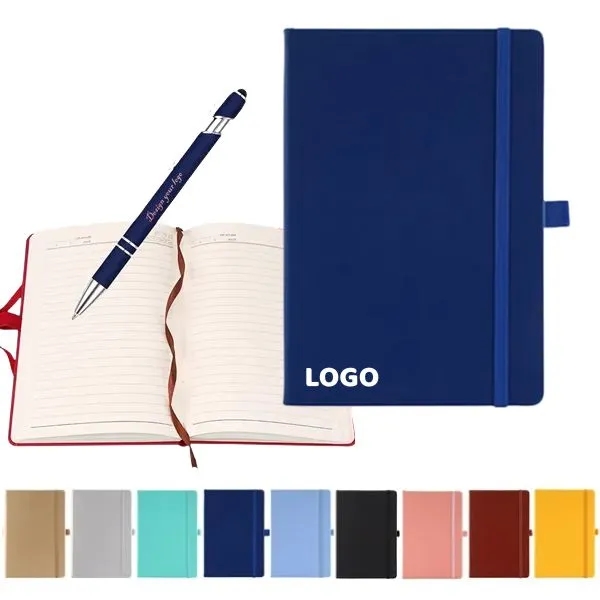 Paper Notebook with Pocket and Pen Loop 8