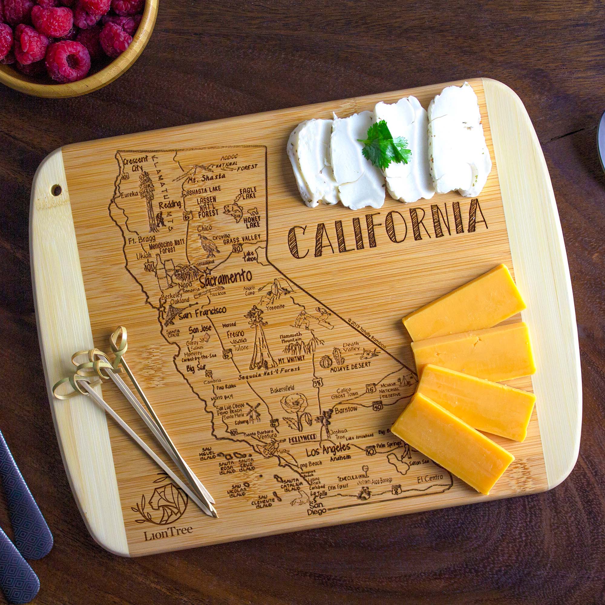 A Slice of Life California Serving & Cutting Board 4