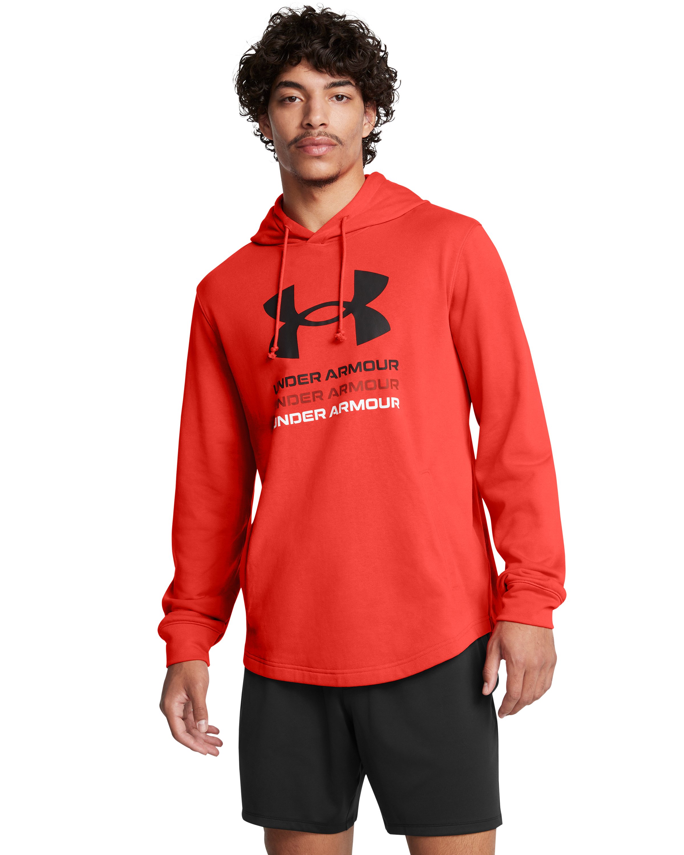 UA Rival Terry Graphic Men's Hoodie 10