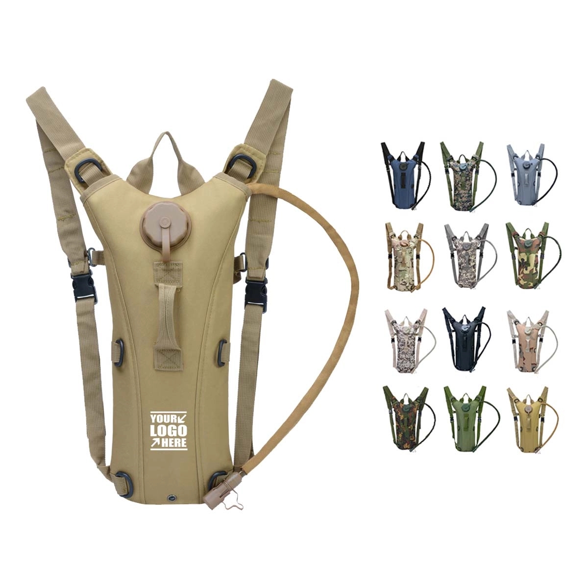 Hydration Pack Backpack with 3L Bladder 3
