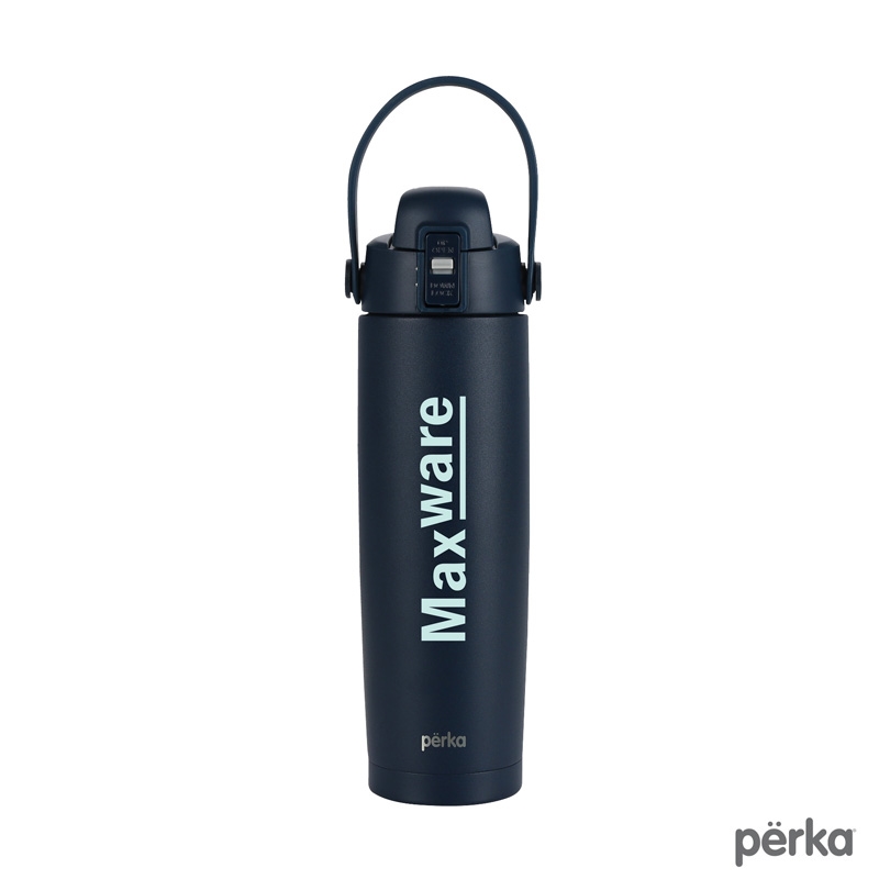 Perka® Lenker 20 oz. Double Wall, Recycled Stainless Steel Water Bottle 1