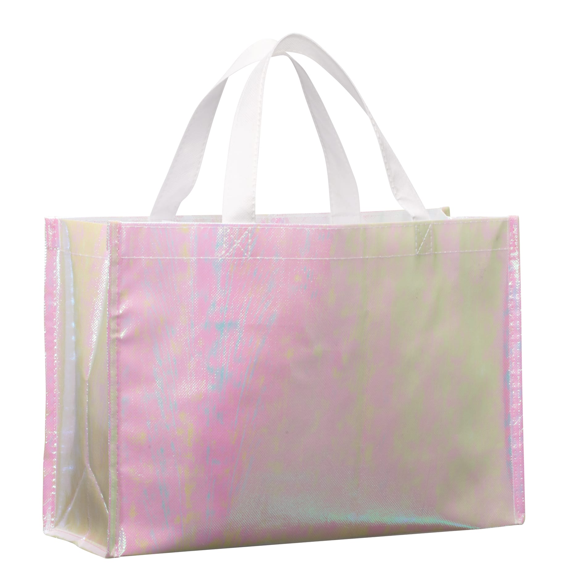 Iridescent Non-Woven Shopper Tote 5