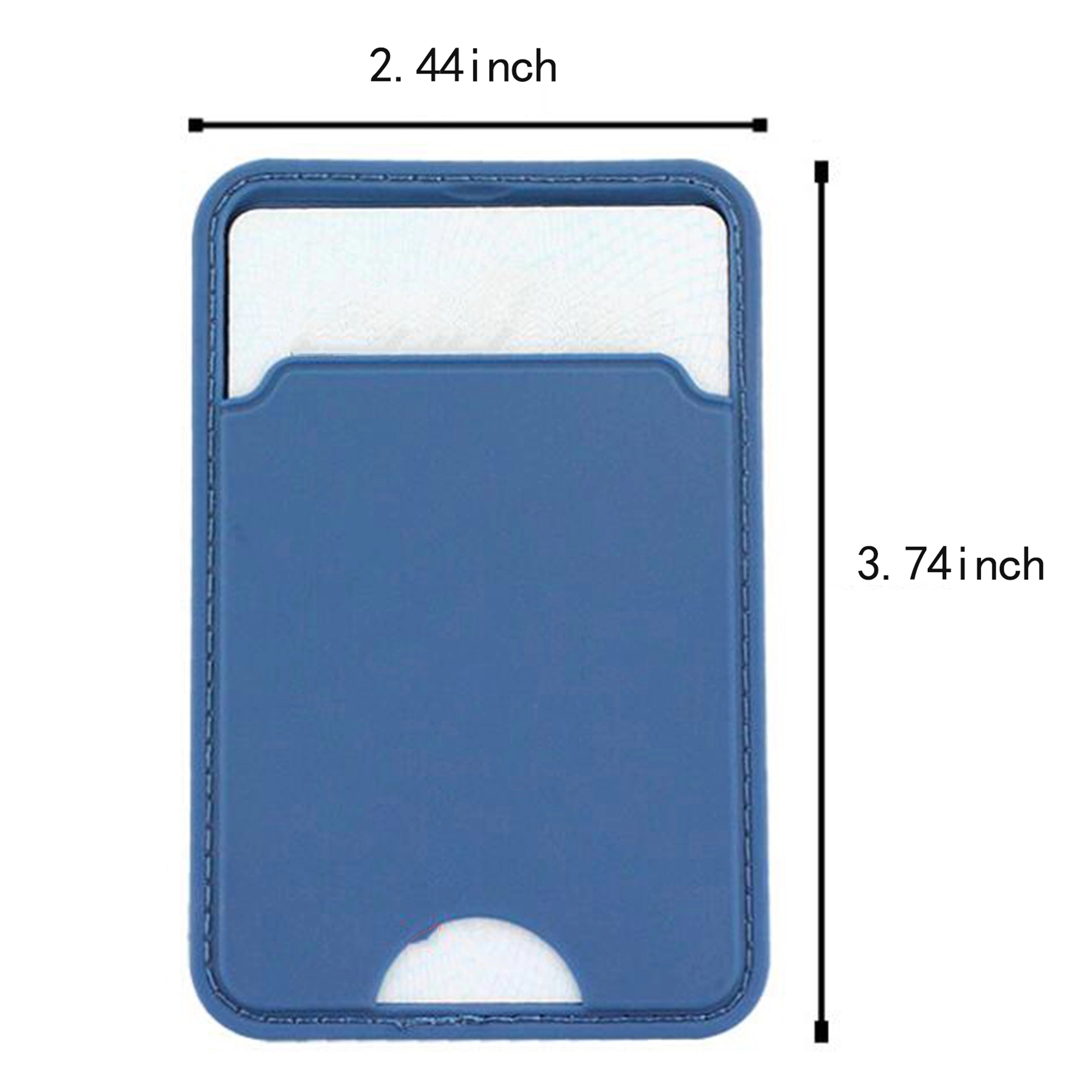 PU Leather Phone Credit Card Holder 2