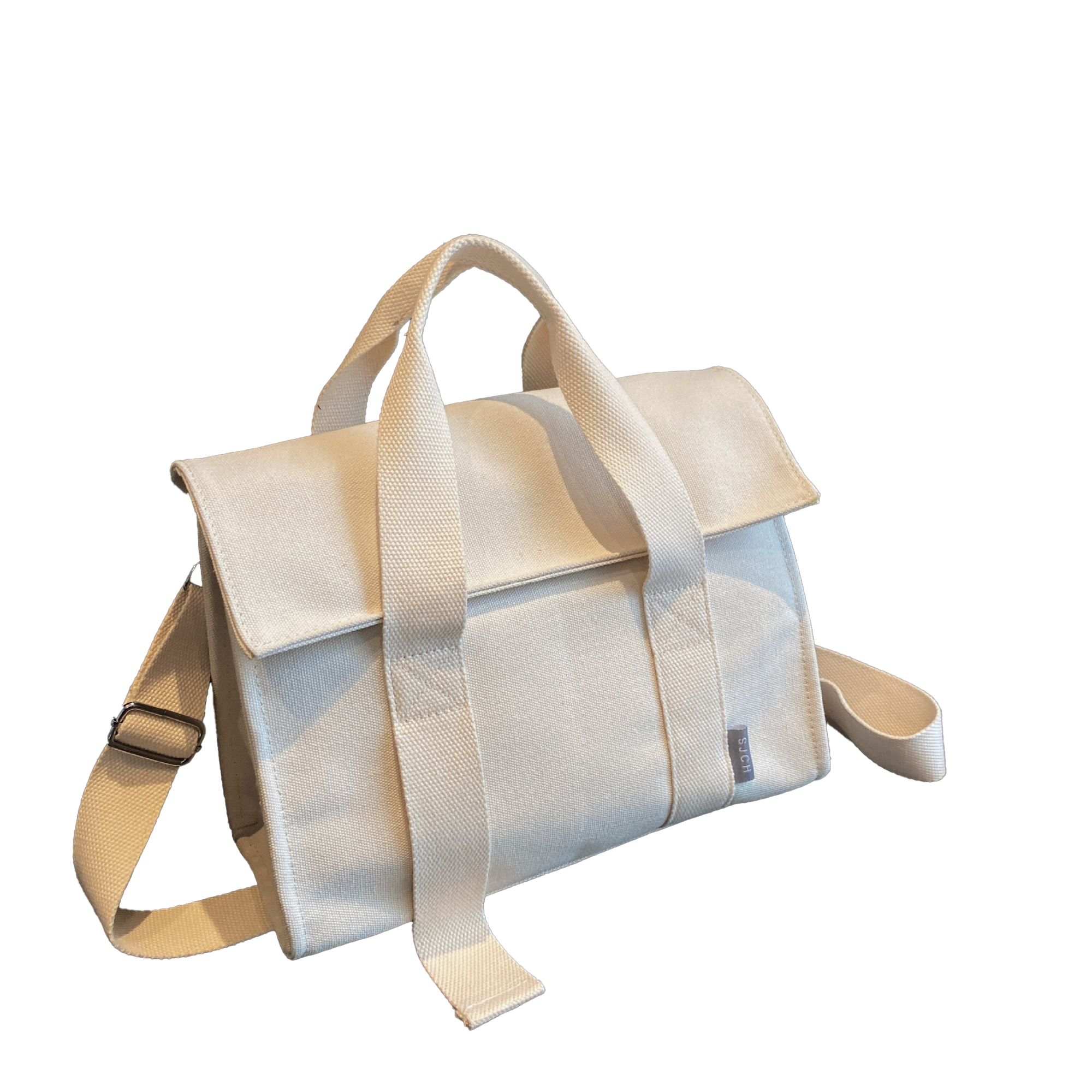 Stylish Canvas Carryall Bag, custom tote bag with logo imprint 2