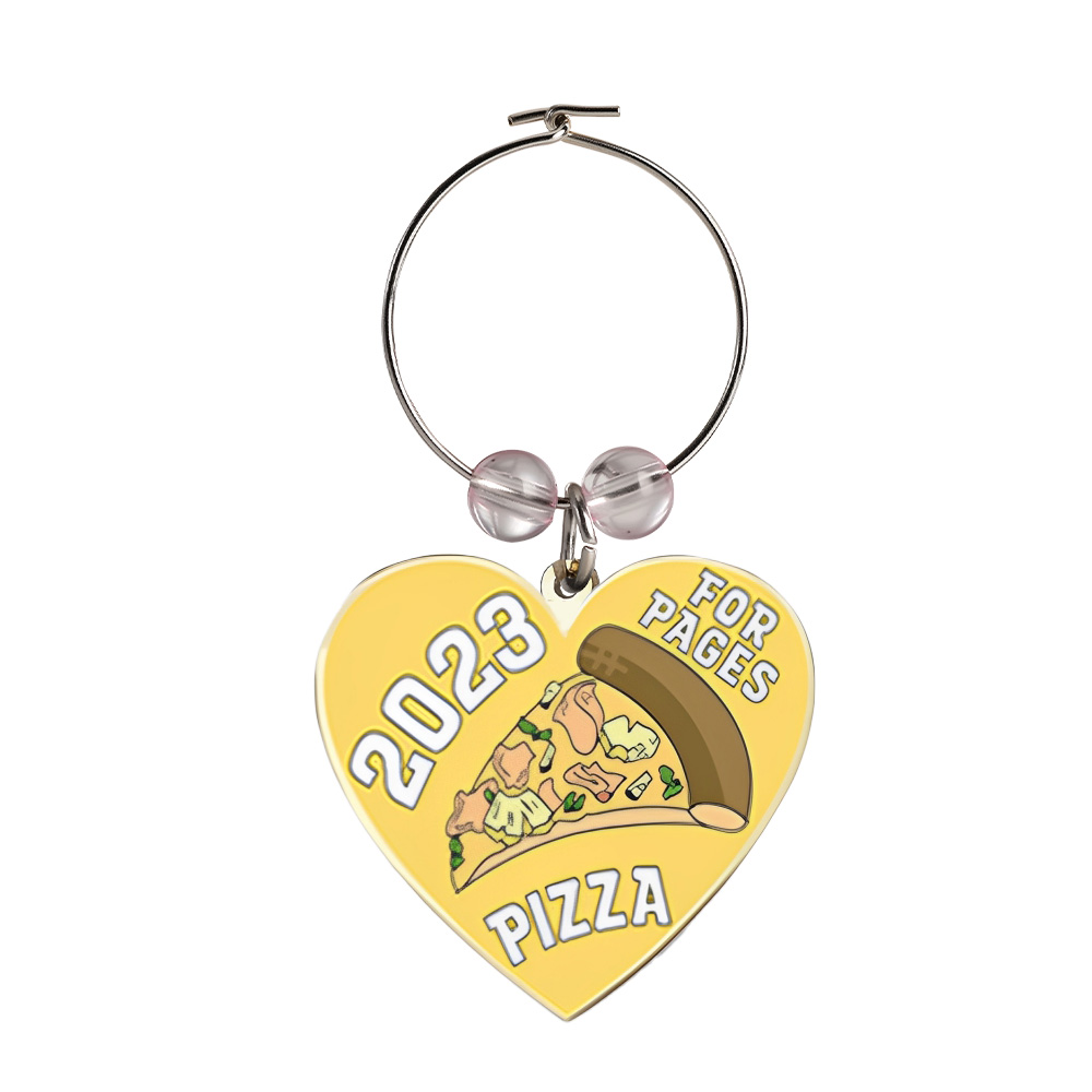 Printed Wine Charms 1" 5