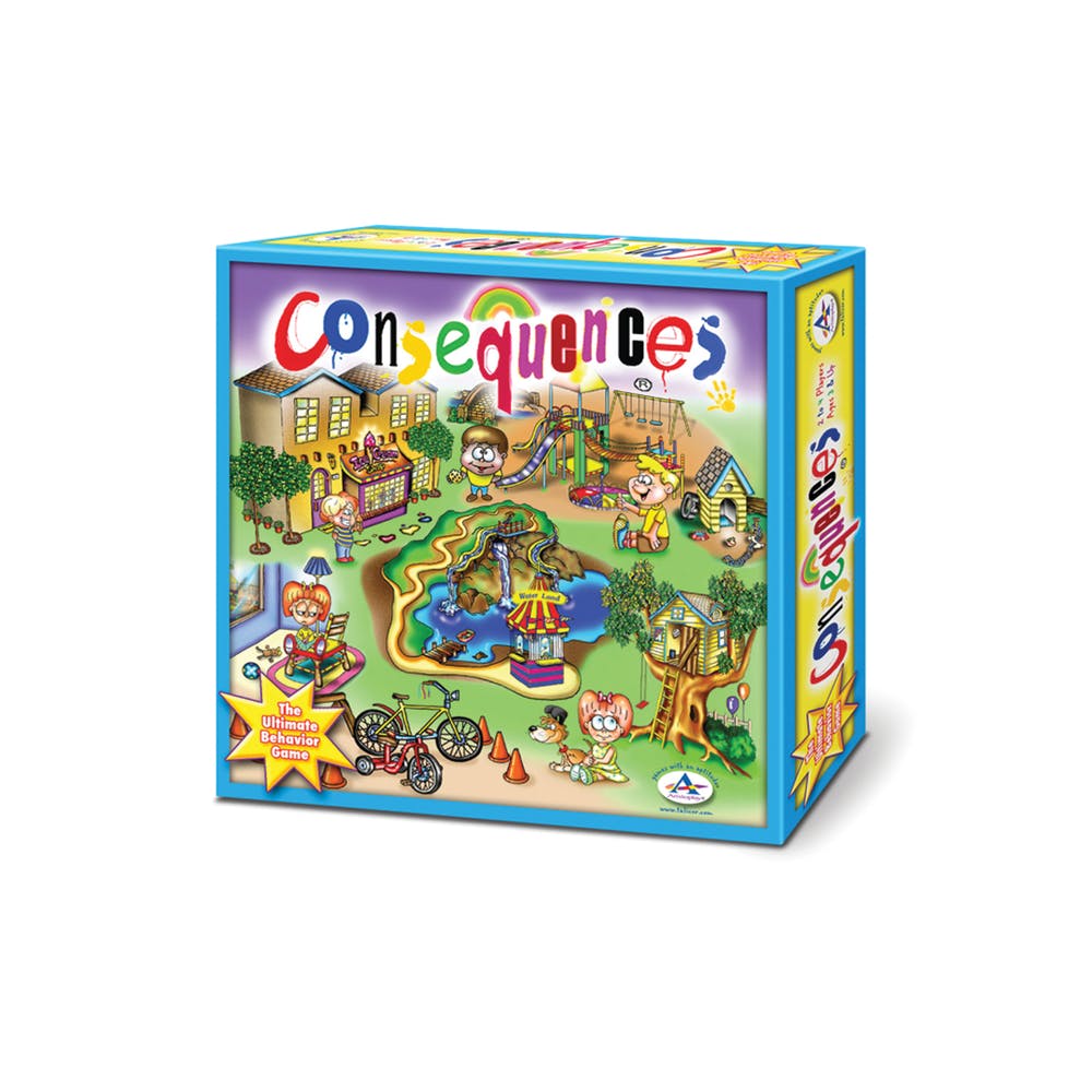 Consequences Game - 2-4 Players Ages 3+ 2