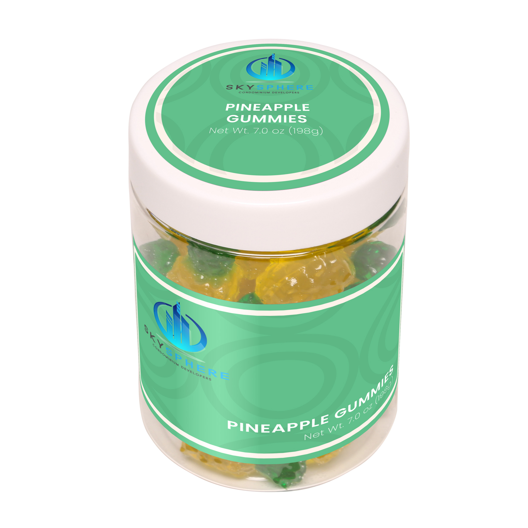 Pineapple Gummies: Large Jar 3