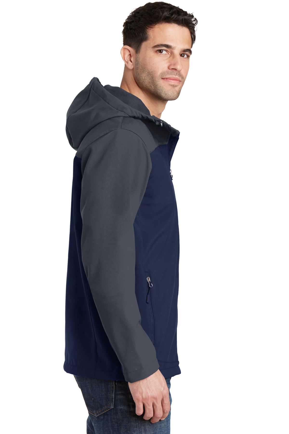 Port Authority Hooded Core Soft Shell Jacket. J335 7