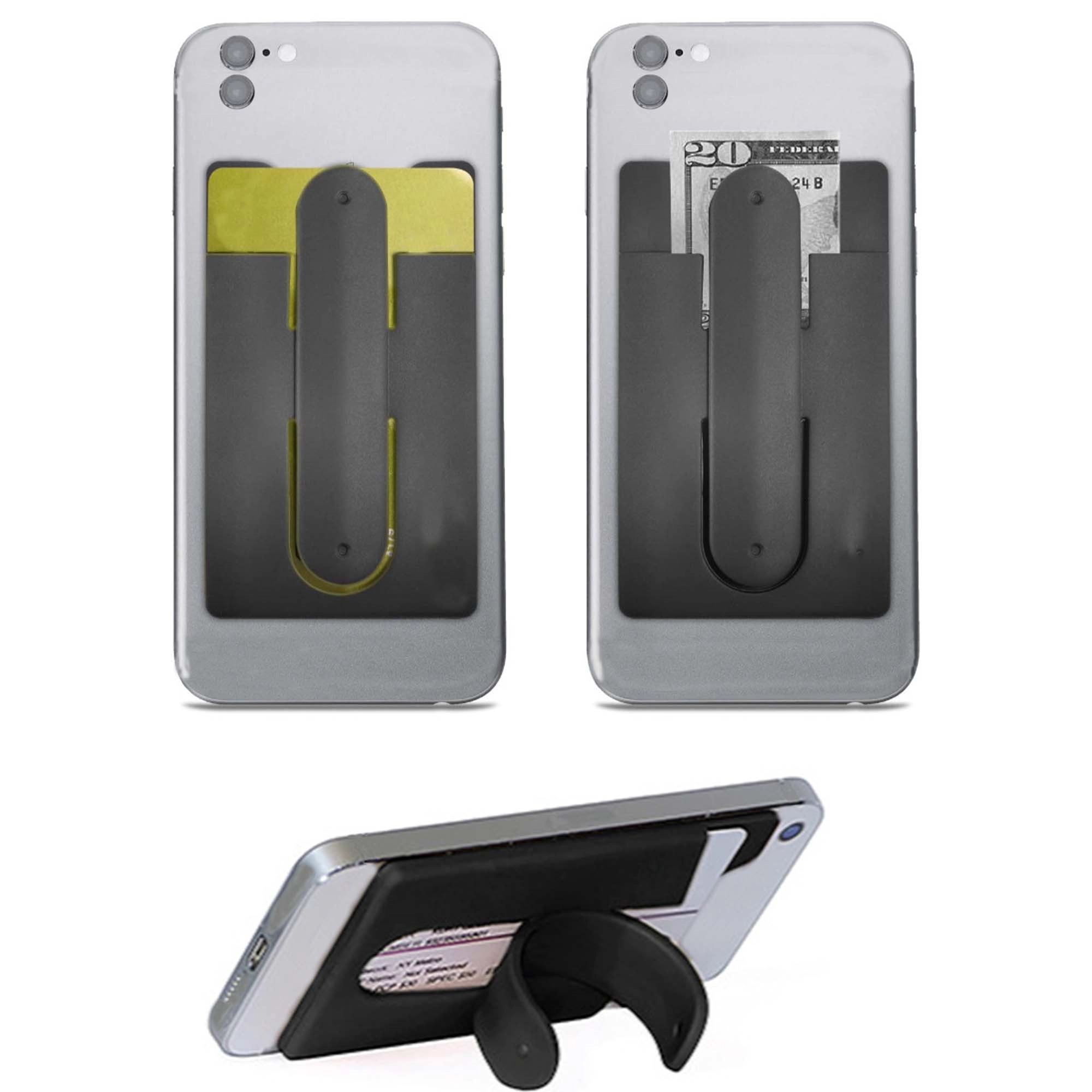 Mobile Phone Bracket Silicone Card Sleeve 4