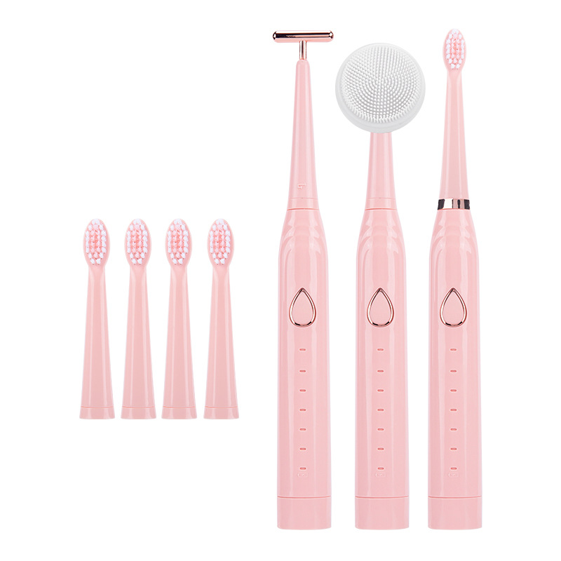 6 Adjustable Mode Soft Hair Electric Toothbrush 3
