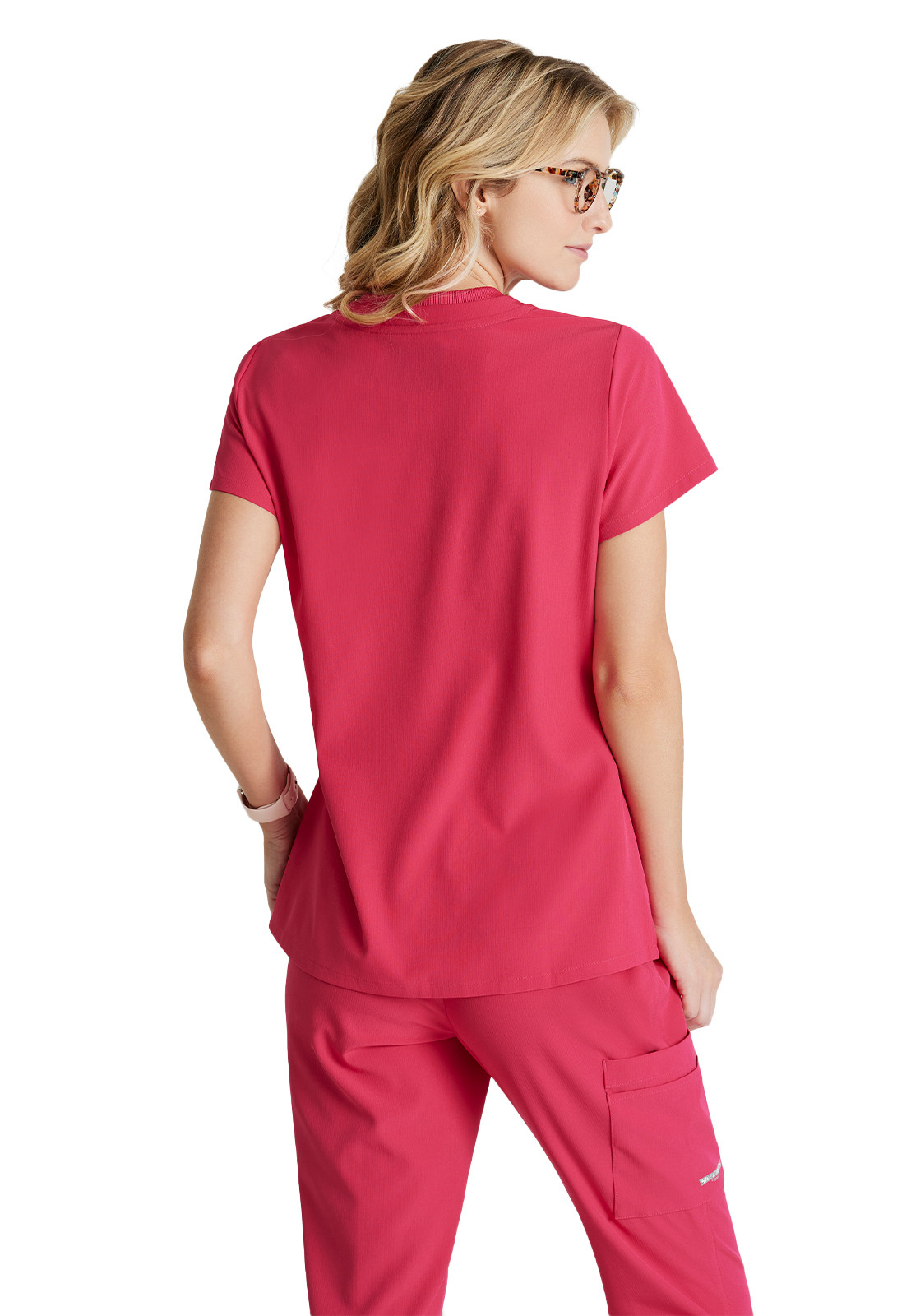 Skechers - Women's One-Pocket V-Neck Dignity Tuck-In Scrub Top 15