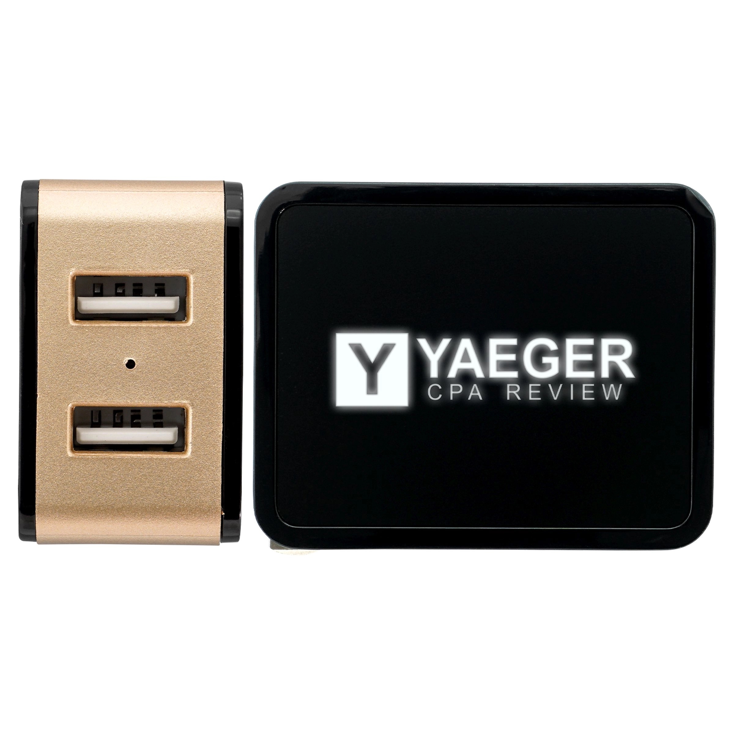 UL LIGHT UP LOGO 2 PORT WALL CHARGER 4