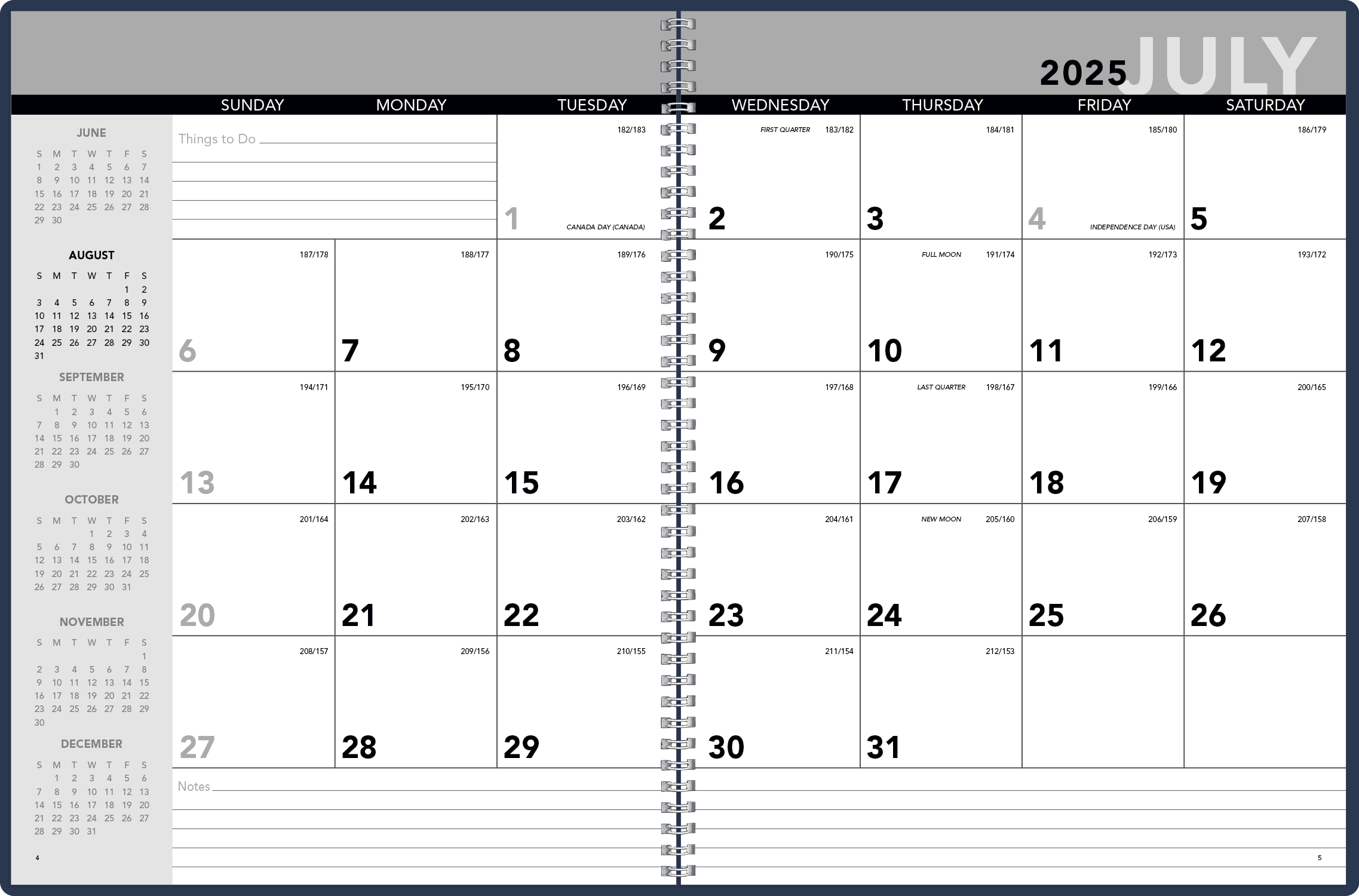 Triumph® Calendars Academic Monthly Planner 75
