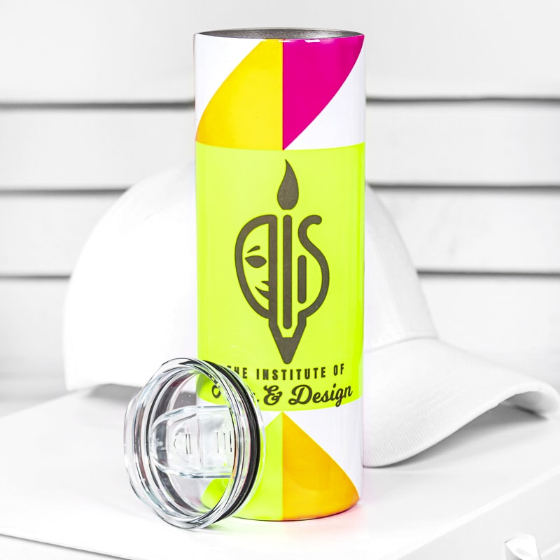 20 Oz. Custom Printed Fluorescent Neon Stainless Steel Tumblers 5