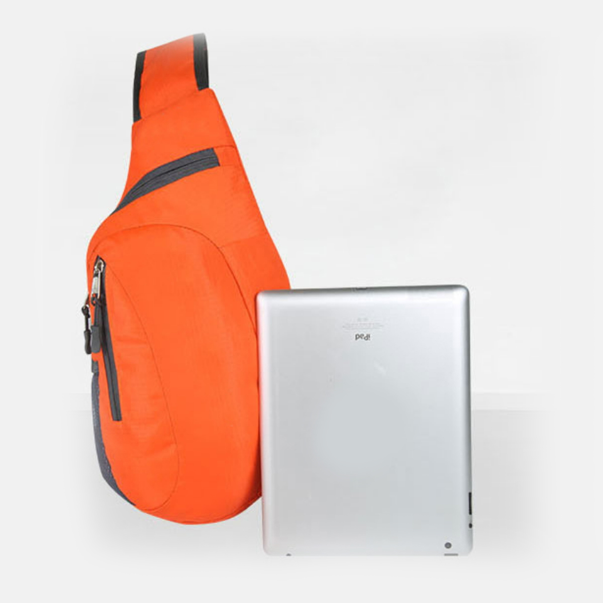 Foldable Lightweight Sling Backpack W/ Multi-Pocket Design 2