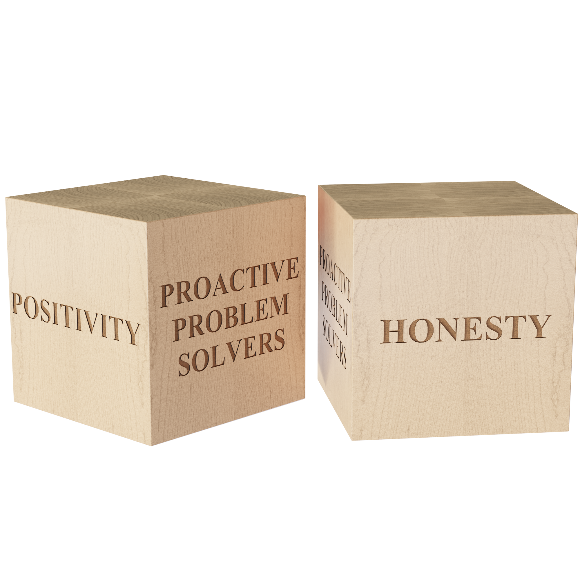 HardwoodMaple Cube 1