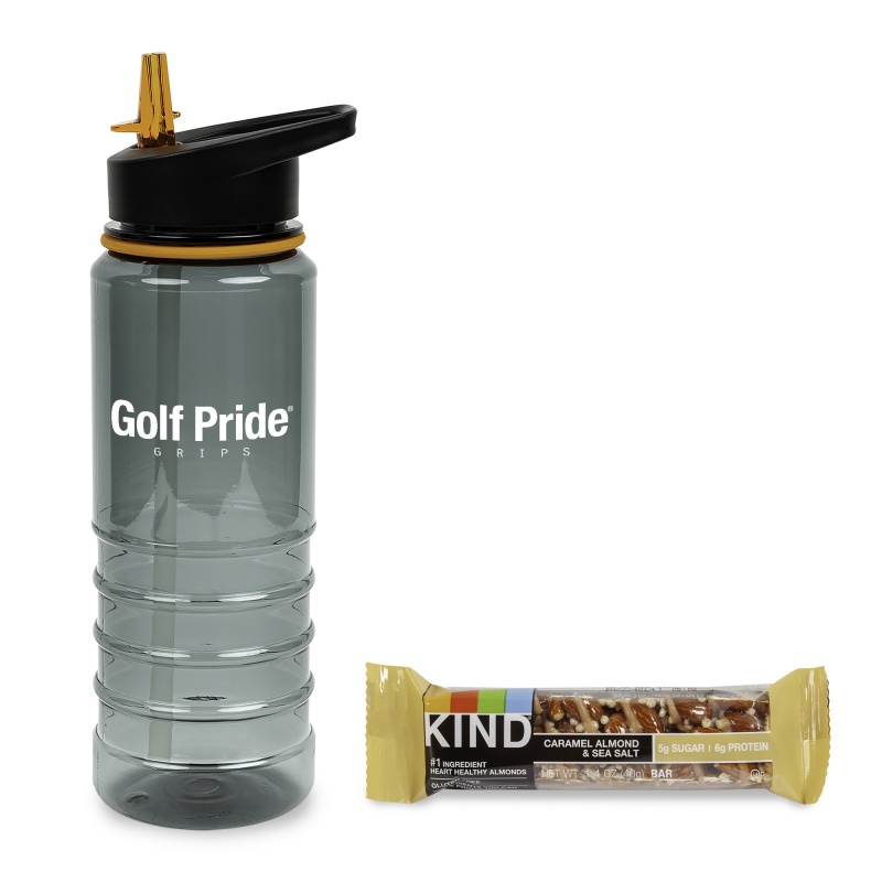 On the Go Sip n' Snack with 25 oz Tritan Water Bottle 13