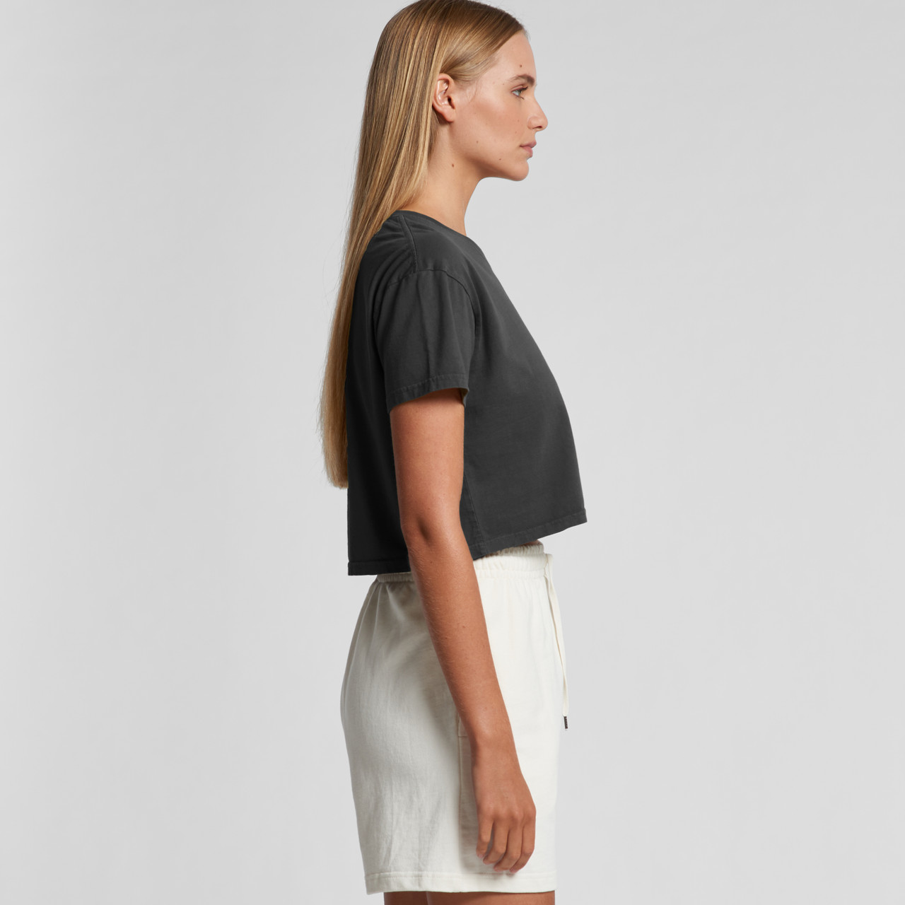 Wo's Faded Crop Tee | 4062F 11