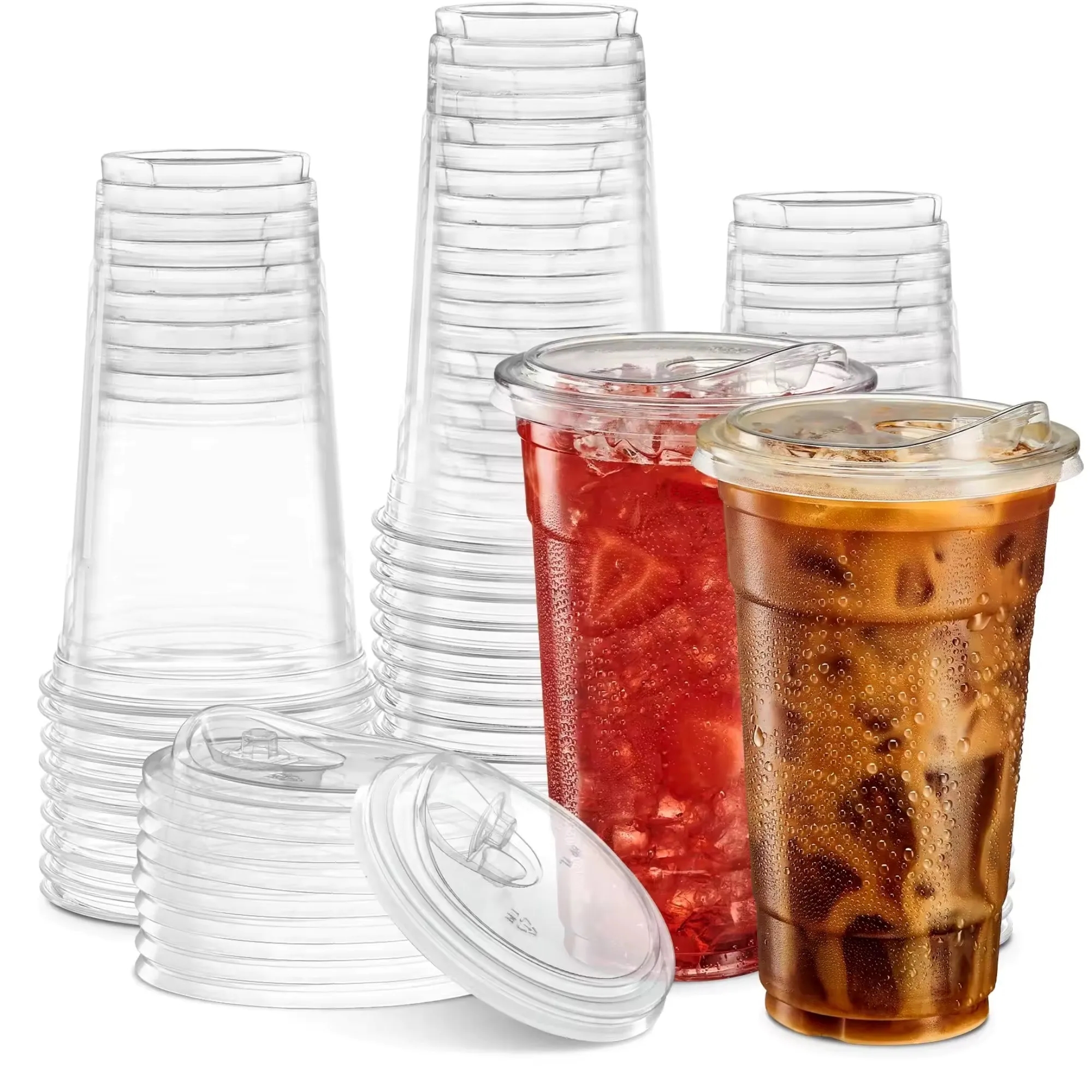 16oz Disposable PET Plastic Party Cups 3