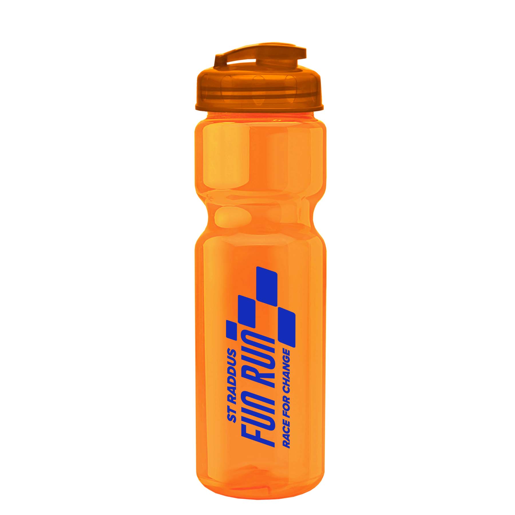 Champion - 28 oz. Transparent Bottle with USA Flip 1
