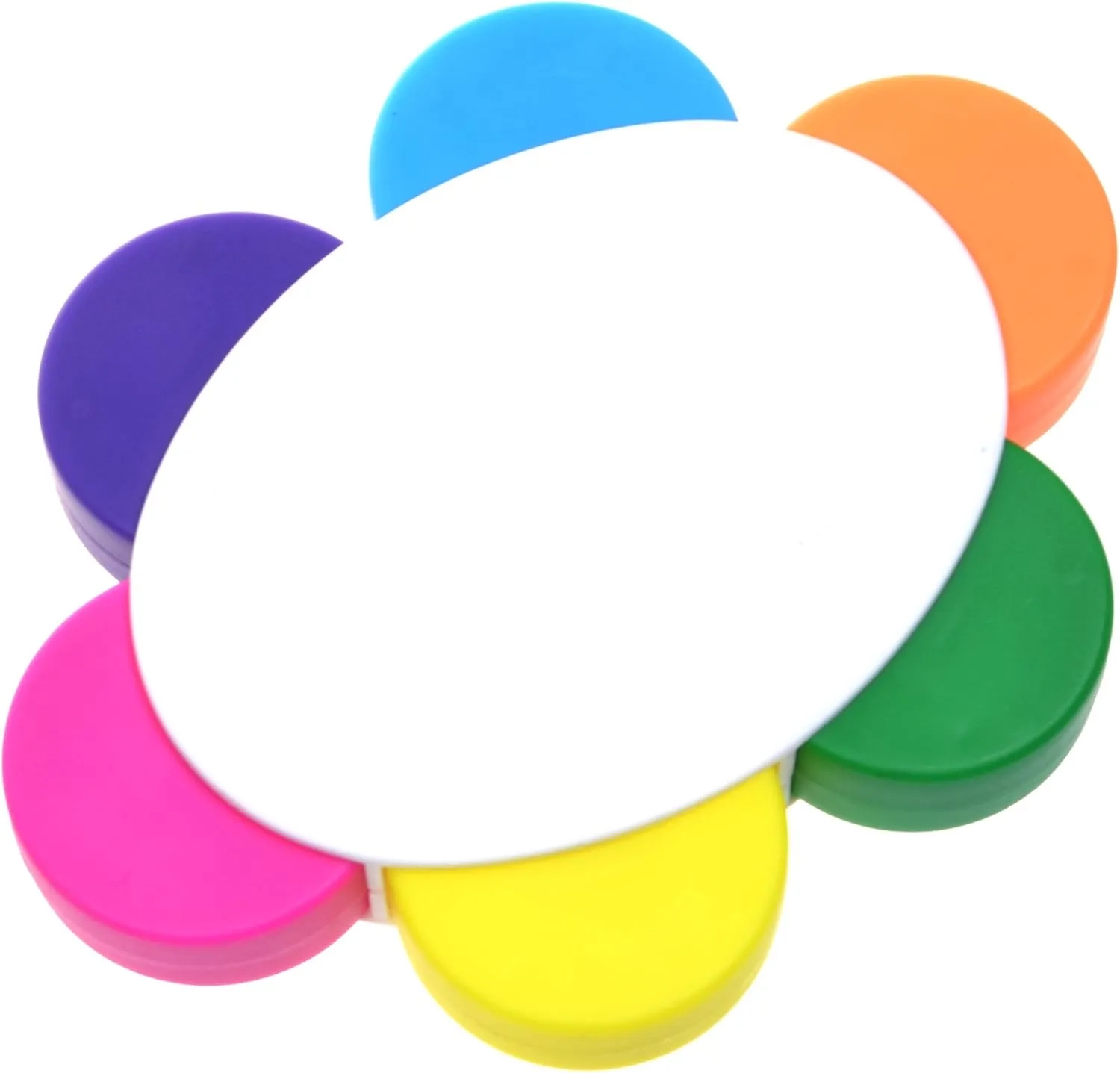 6 Color in 1 Flower Shape Highlighter Marker 3