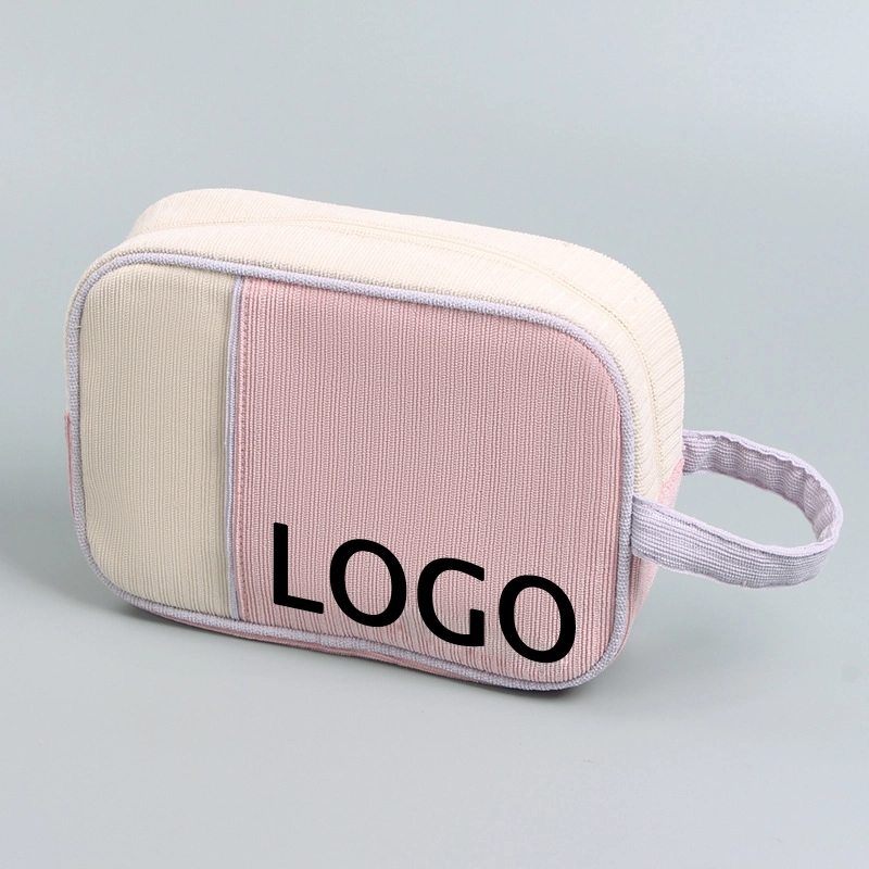 Custom Travel Makeup Organizer Pouch & Cosmetic Toiletry Bag 7
