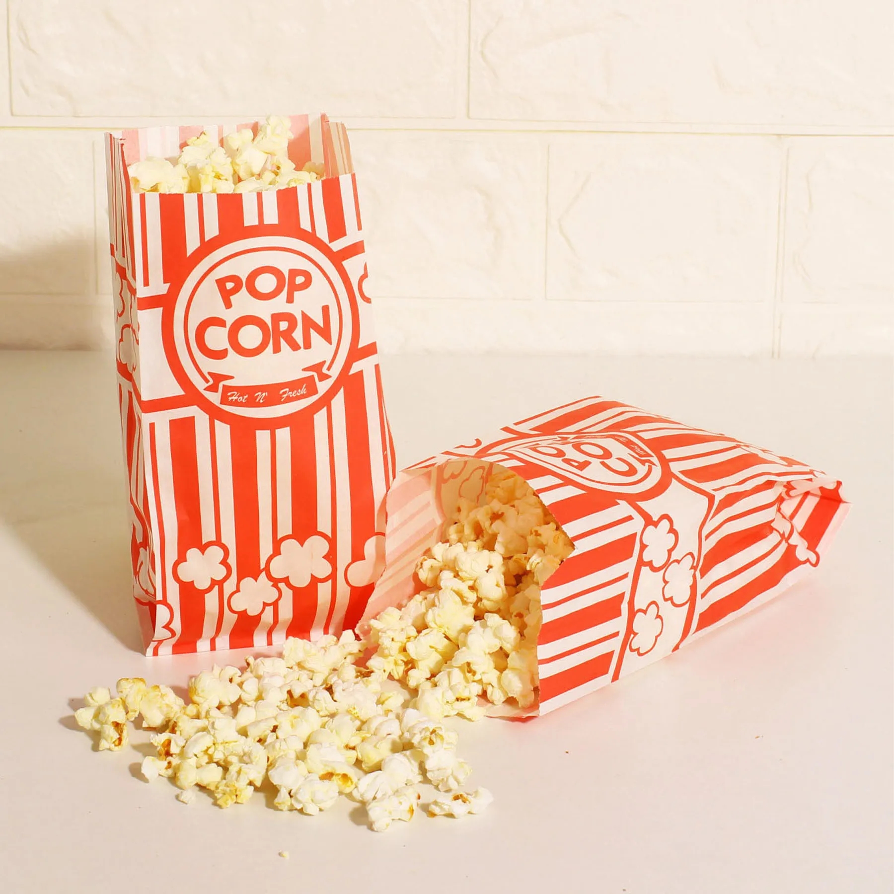 Disposable Popcorn Paper Bag 5
