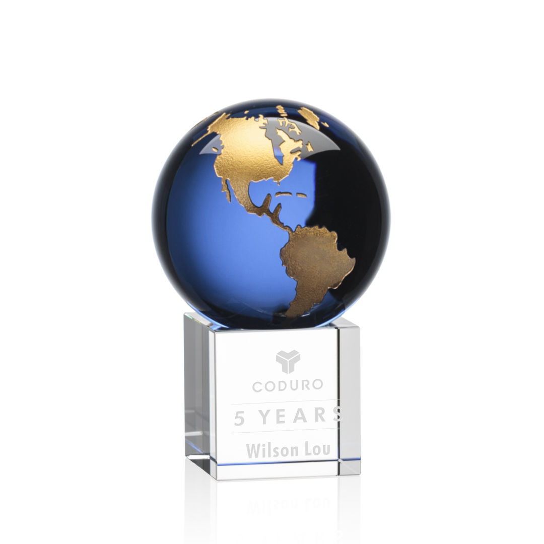 Haywood Globe Award - Blue/Gold 13