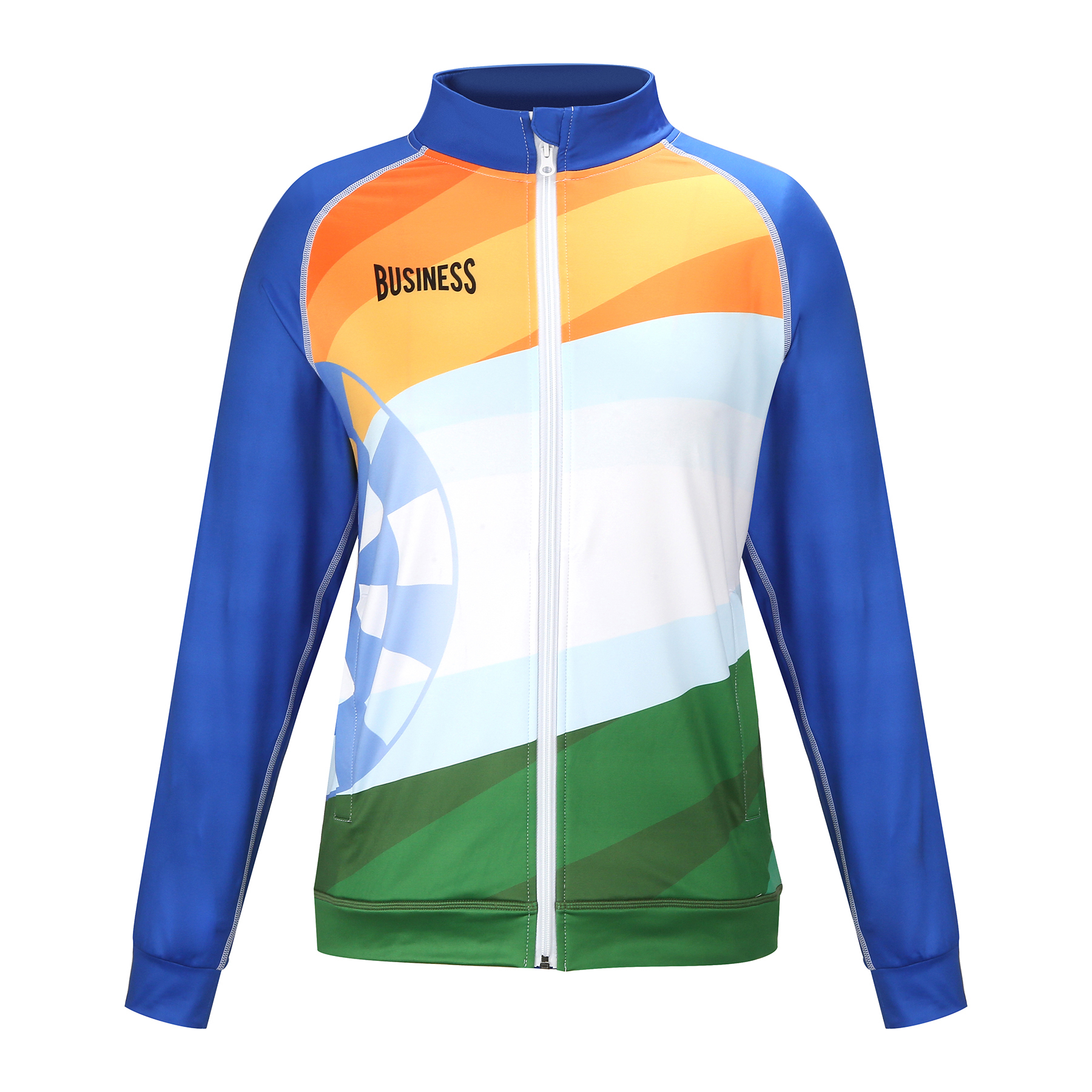Athletic Full Zip Raglan Training Jacket (Full Color) 5