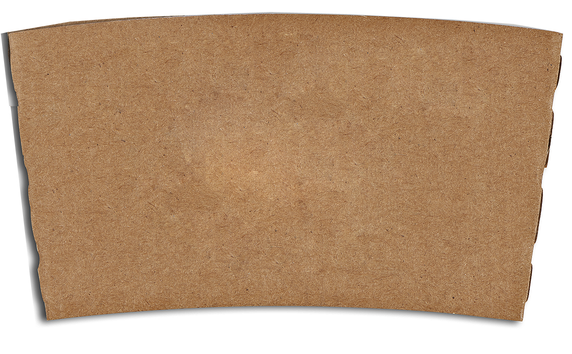 Kraft Hot Cup Sleeves - Quick Ship 3