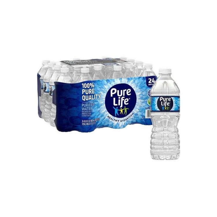 Pallet of 16.9 oz Pure Life Bottled Water 2