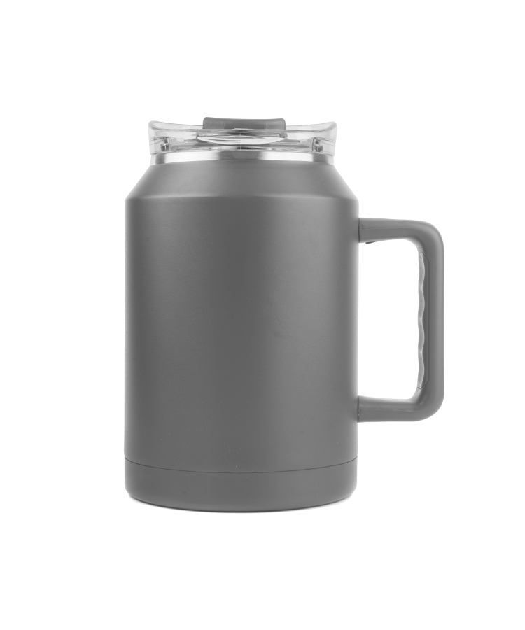 NEW 50oz double wall SS vacuum Mug &Lid with Twist Closure - gift box packing 5