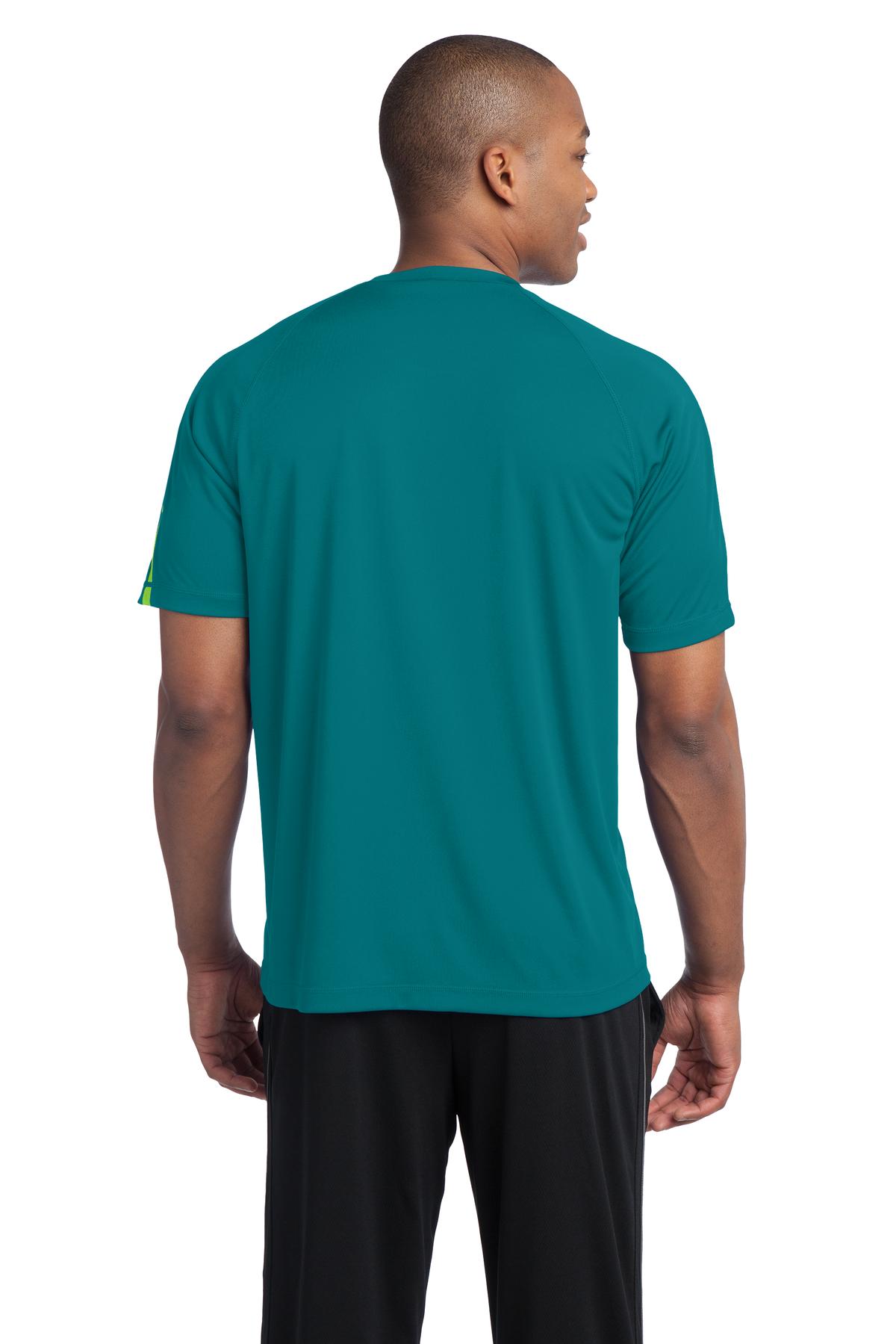 Sport-Tek Colorblock PosiCharge Competitor Tee. ST351 63