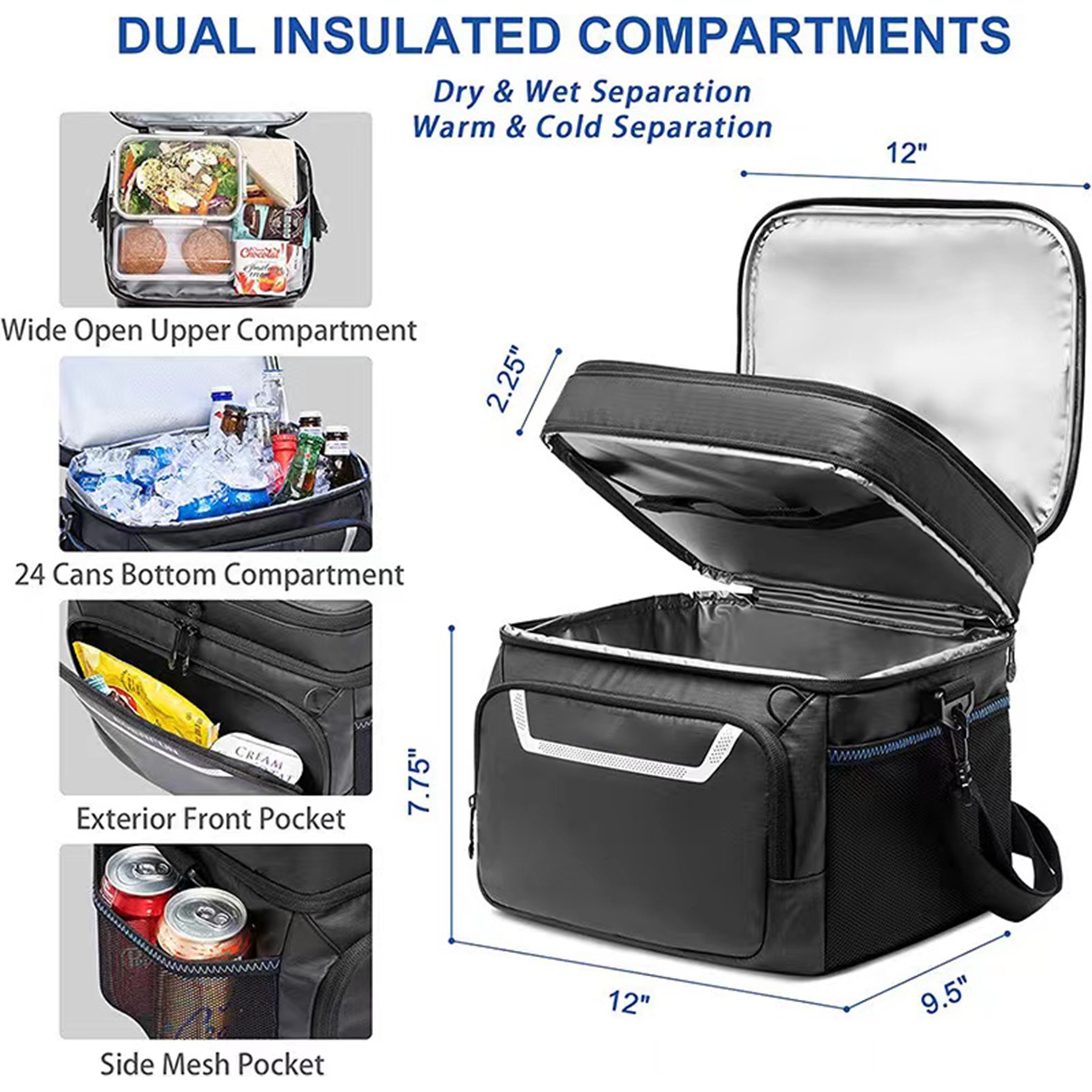 Insulated Beach Cooler Lunch Bag 2