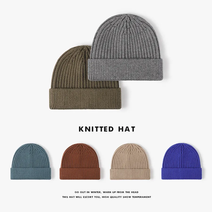 Basic Cotton Beanies 22