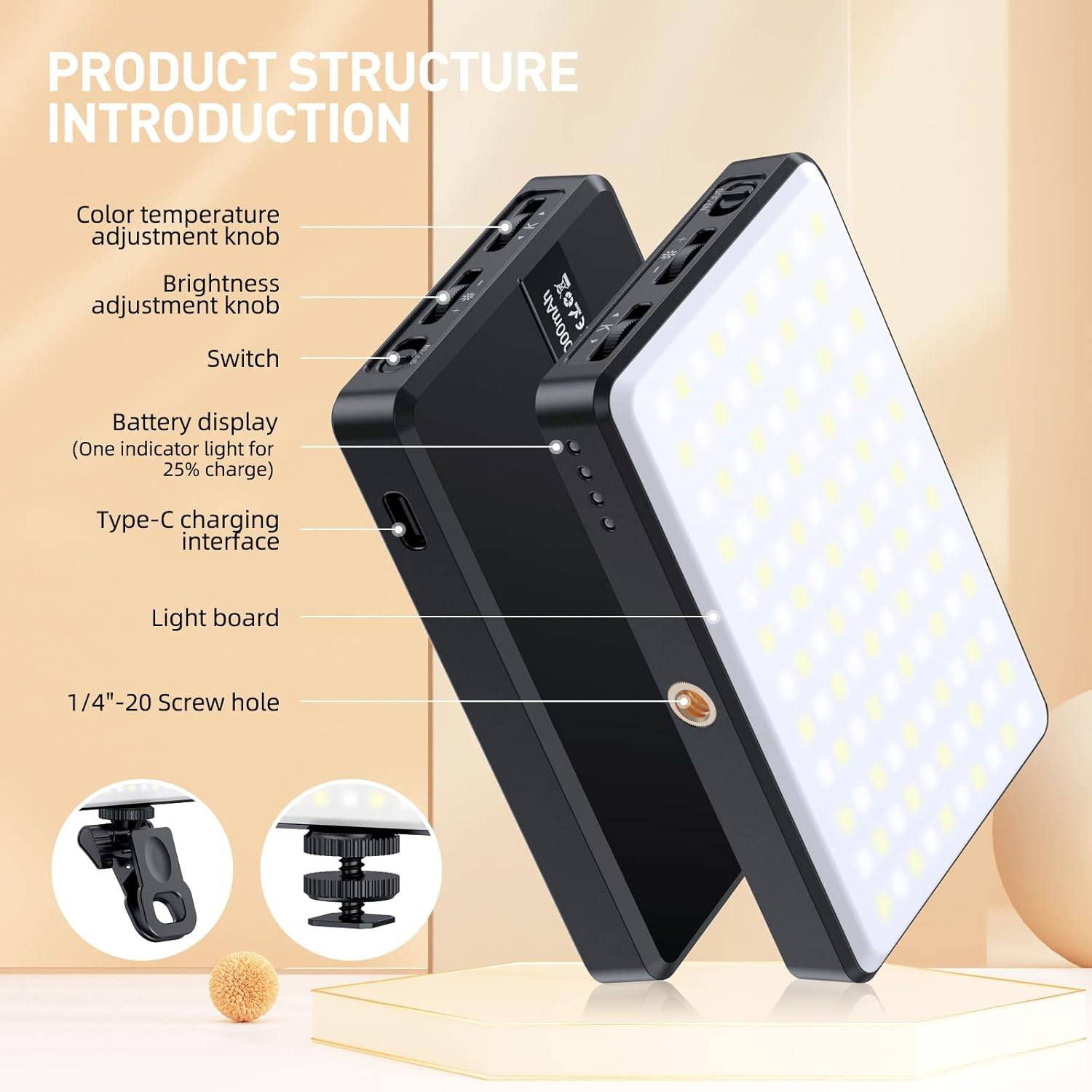 LED Phone Selfie Light 4