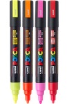 POSCA 4 Piece Neon Marker Set with Bag 8