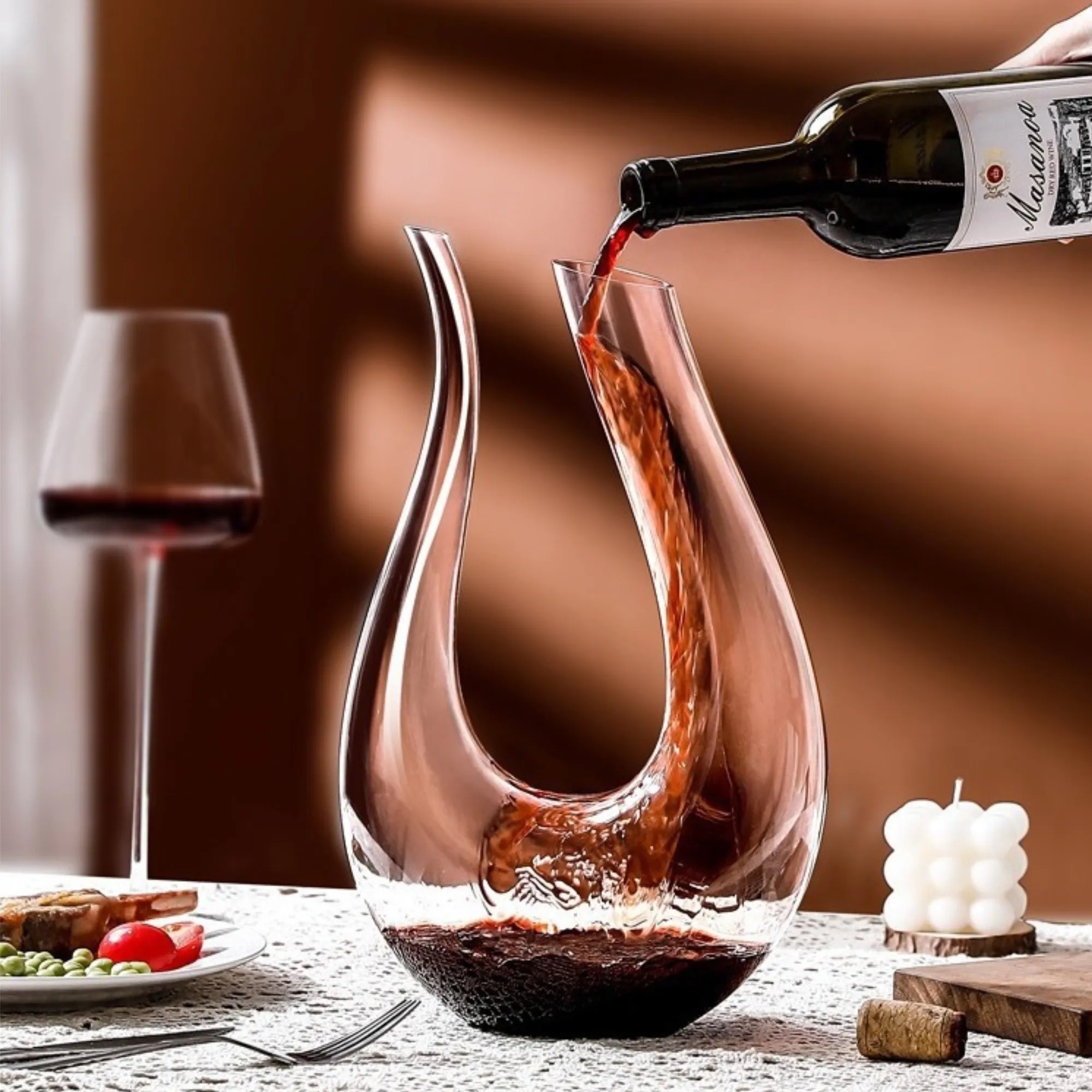 50 Oz Glass Decanter Household U Shaped Wine Kettles 4