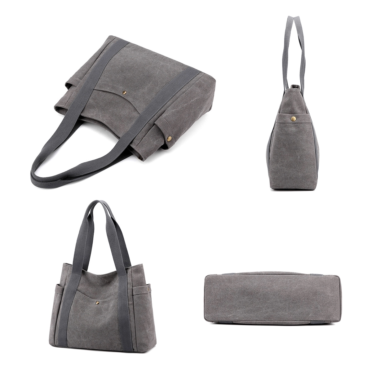 Canvas Tote Bag, custom tote bag with logo imprint 1