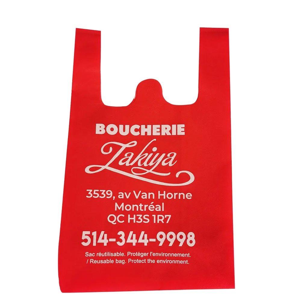 Reusable T-Shirt Non-Woven Tote Bags 6