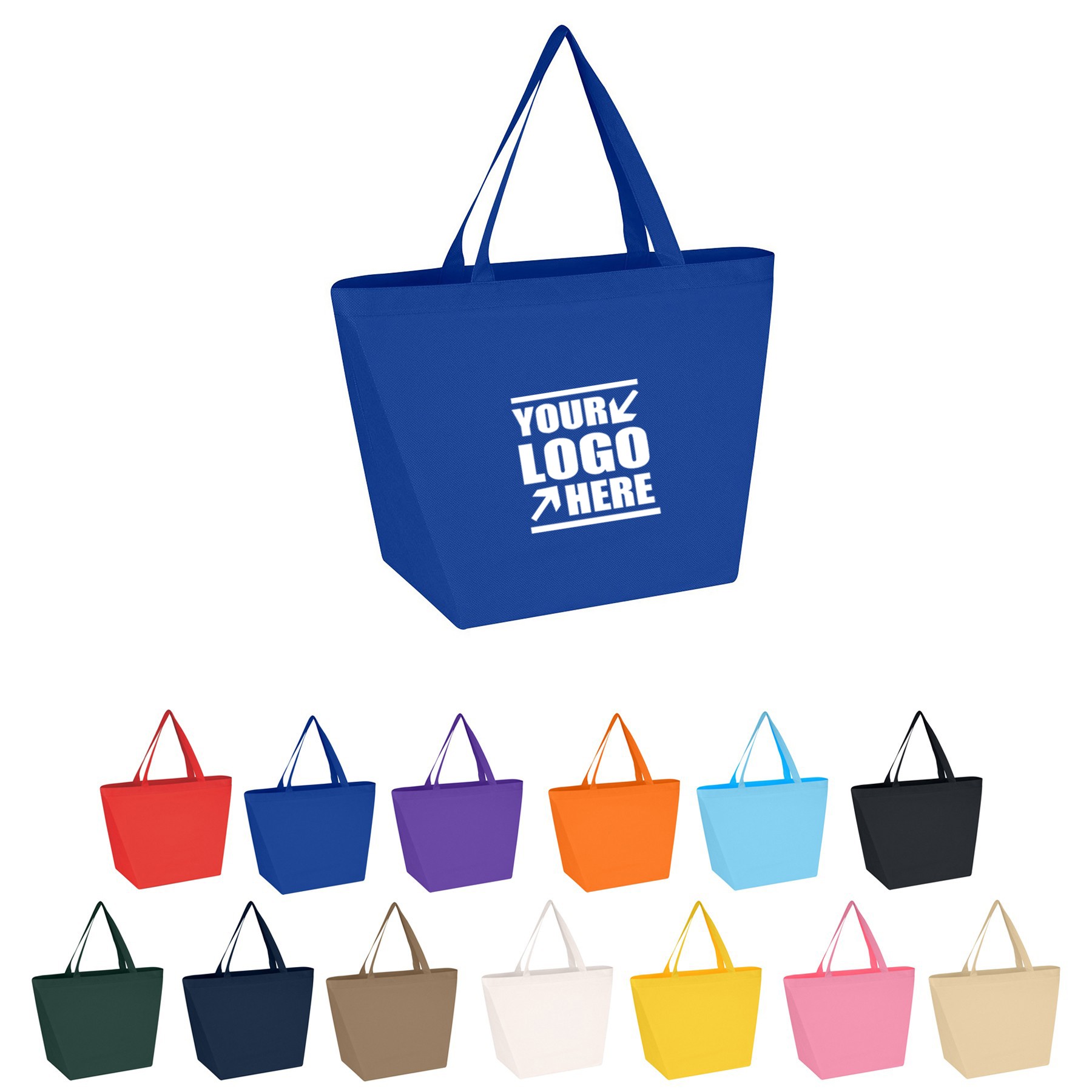 Reusable Budget Non-Woven Shopper Tote