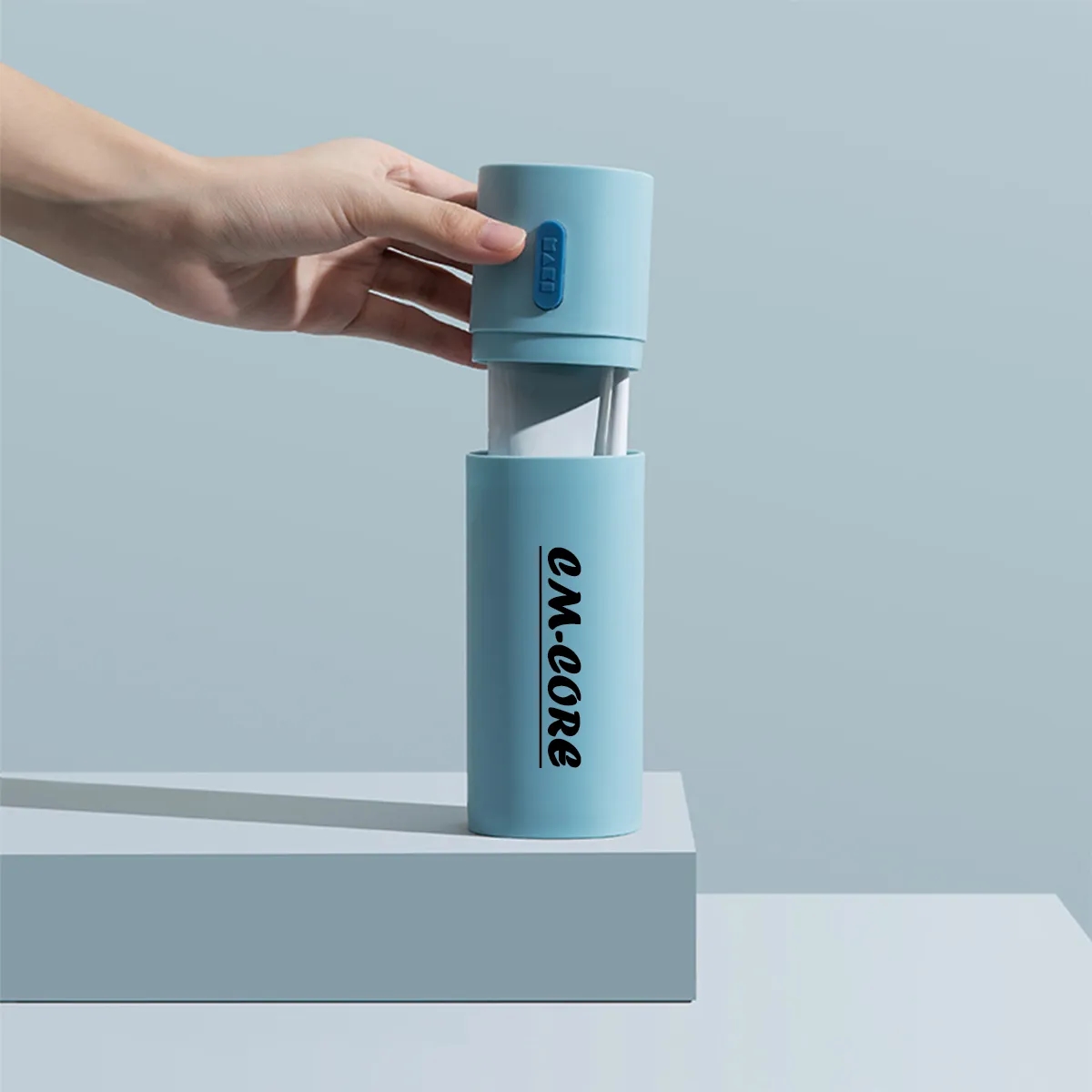 Submarine Style Portable Toothbrush Travel Case 1