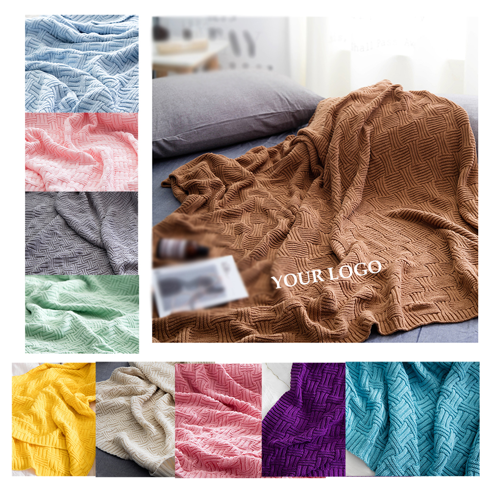 Cotton Knitted Blanket 2