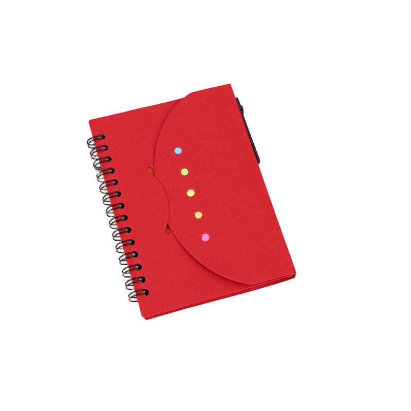 Smile Face Spiral Notebook W/ Pen 3