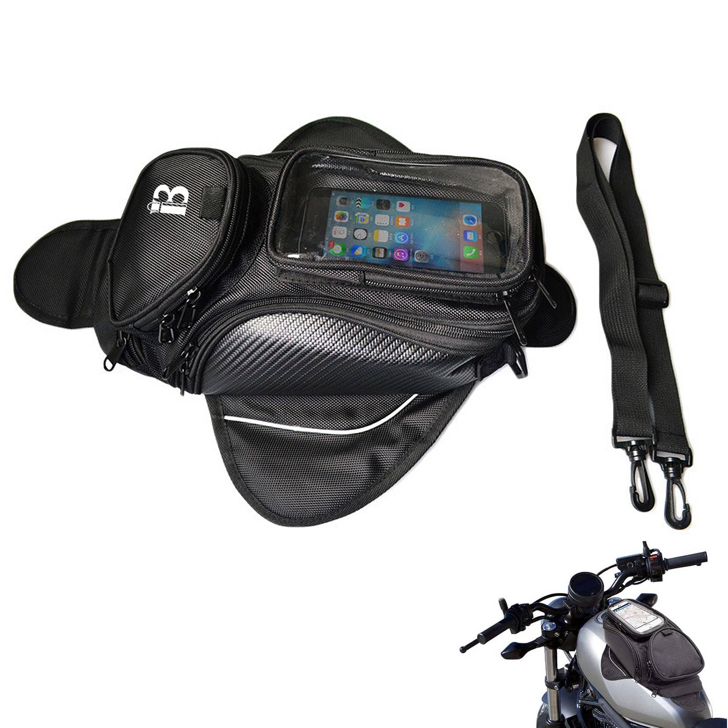 Motorcycle Gas Oil Fuel Tank Bag 1