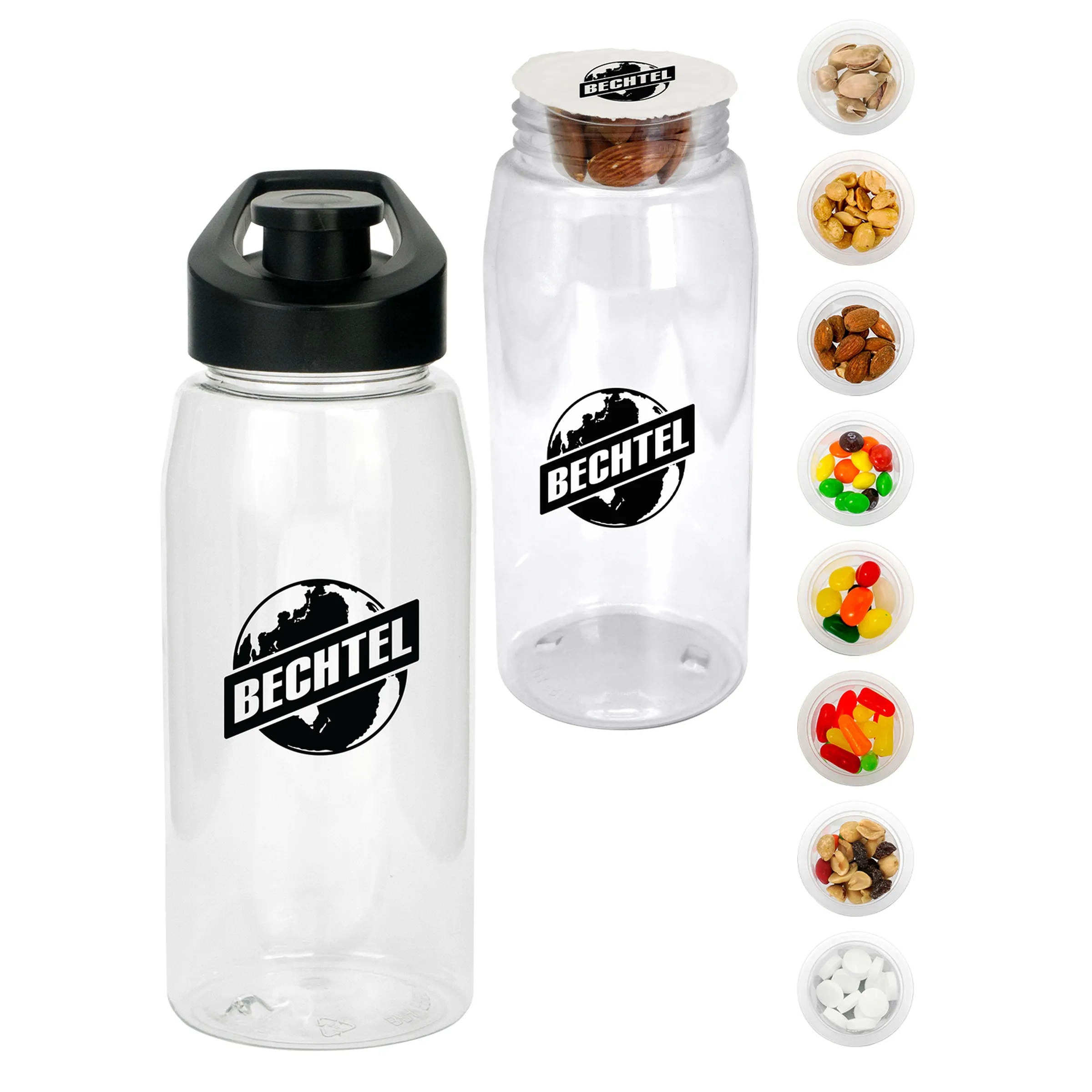 Easy Pour 25 oz. Recycled Snack Bottle 12