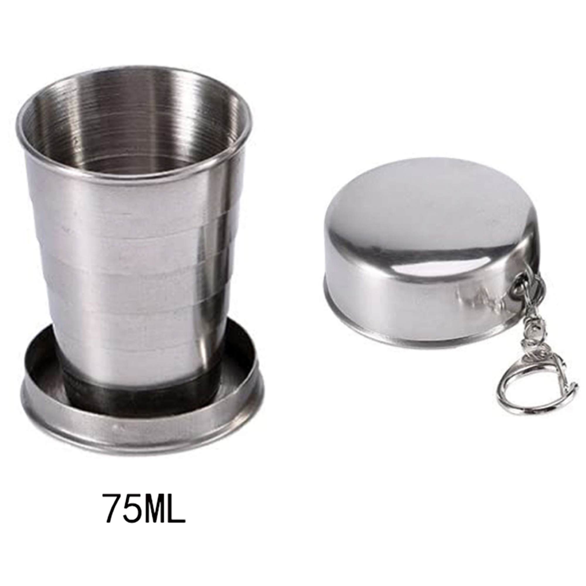 75mL Collapsible Stainless Steel Cup 3