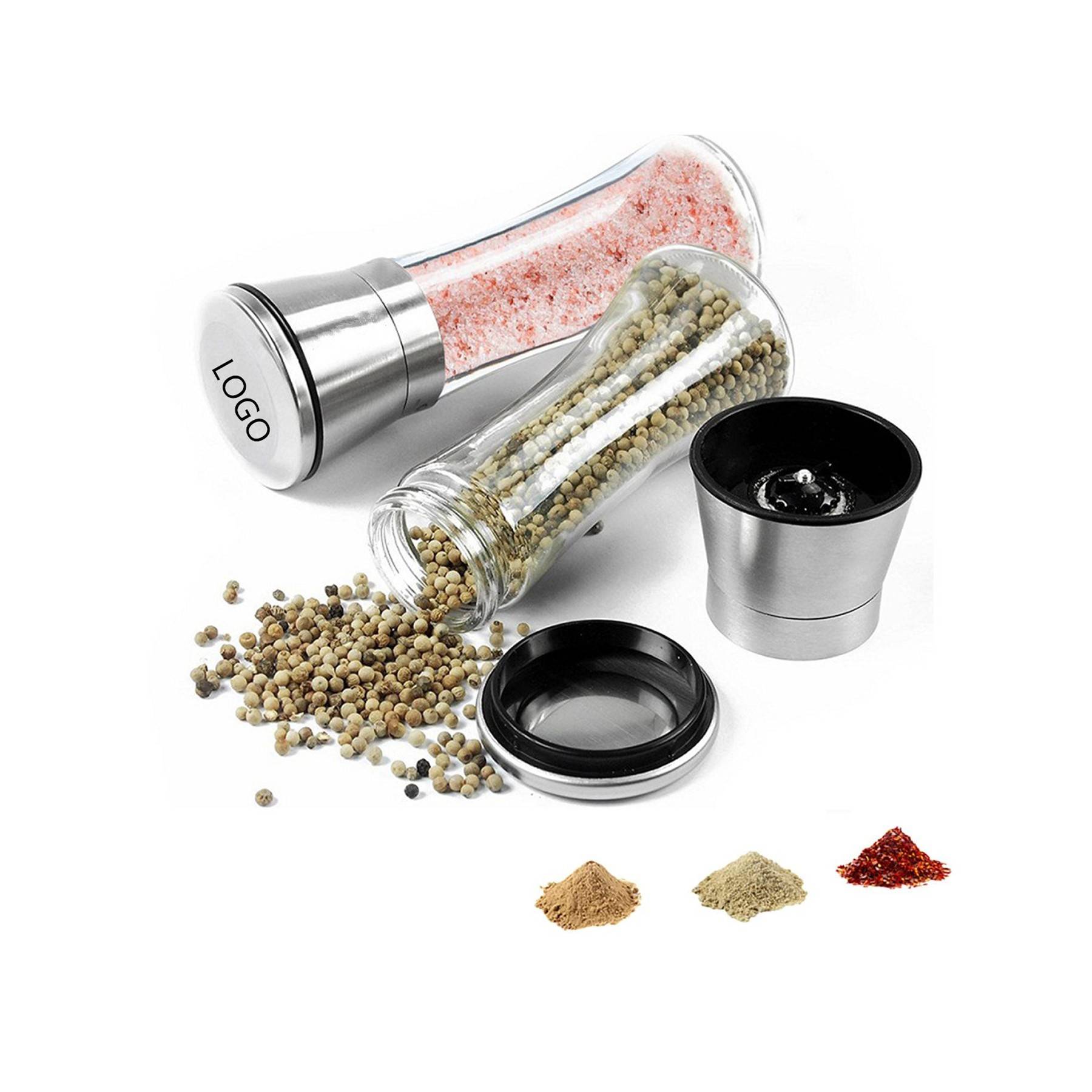 Stainless Steel Salt and Pepper Grinder 1