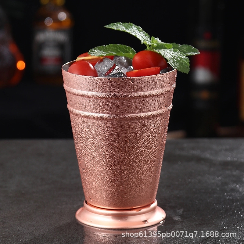 Custom 13 oz Stainless Steel Julep Cup 10